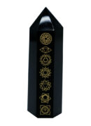 Point Chakra Obsidian 90-109g