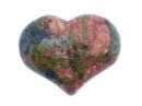 Heart Unakite 25x21mm