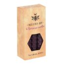 Spell Candle Beeswax Purple Pack of 6