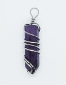 Pendant Wand Wired Amethyst