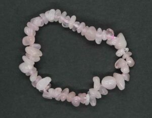 Bracelet Rose Quartz Chip for Kids