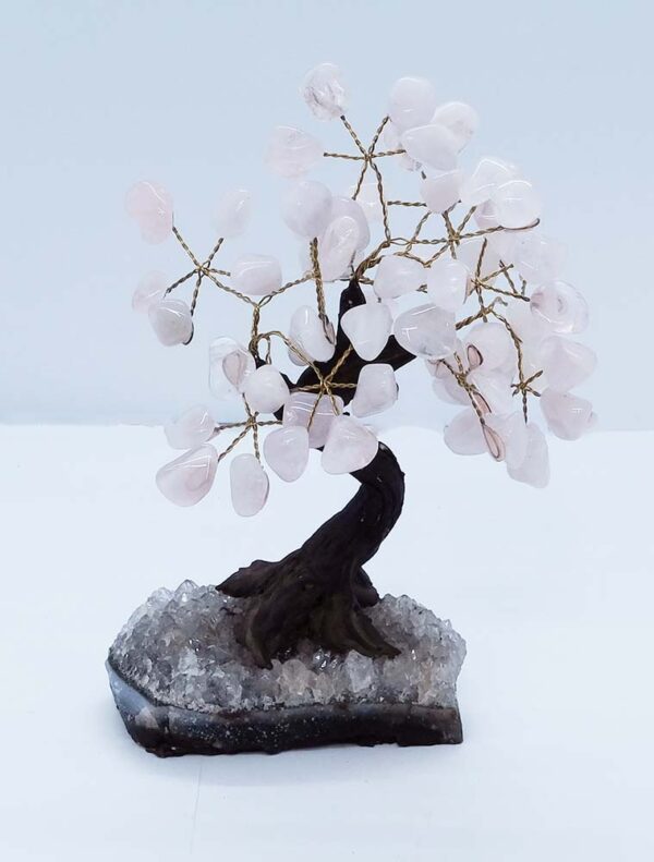 Tree Chip Rose Quartz Large