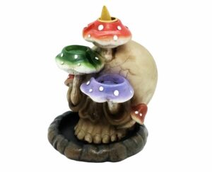 Backflow Burner Mushroom Skull