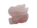 Rabbit Carved Rose Quartz 40mm
