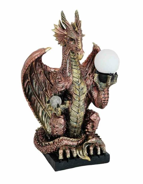 Dragon Lamp Red COLLECTION ONLY