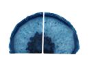 Bookend Geode Blue (Choose a weight)
