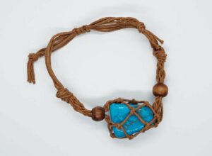 Bracelet Woven For Tumble Brown (Tumble Stone Not Included)