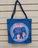 Bag Tote Elephant Purple