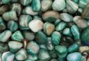 Tumblestone Green/Blue Banded Agate 2-3cm