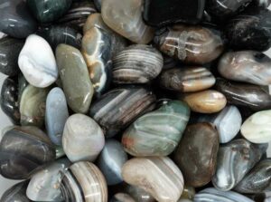 Tumblestone Natural Banded Agate 4-5cm