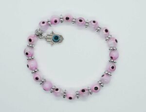 Bracelet Evil Eye Pink Fatima