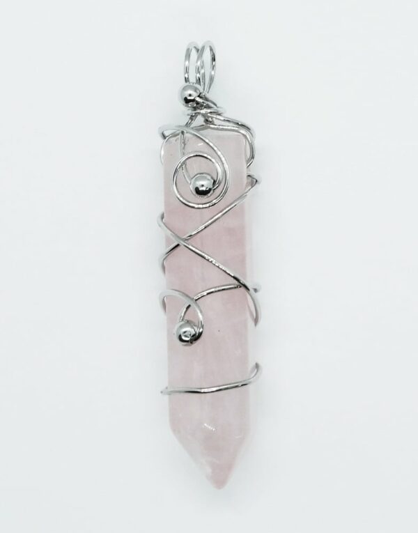 Pendant Wand Rose Qz Wired