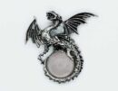 Pendant Dragon On Ball Rose Qz