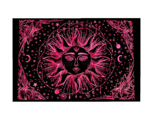 Bedspread Double Sun Pink