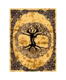 Bedspread Double TOL Mustard