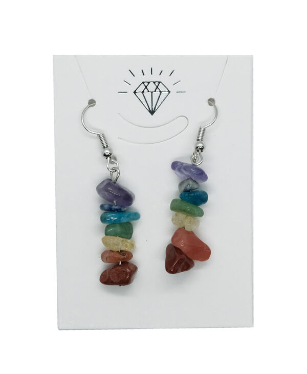 Earrings Chakra Chips