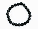 Bracelet 8mm Bead Black Obsidian
