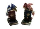 Tea Light Holder Dragon Book