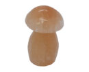 Selenite Mushroom Orange 6cm
