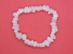 Bracelet Chip Rose Quartz Aura