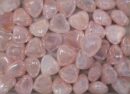 Stone Heart Rose Quartz Aura 25X25X15mm