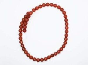 String Bead 8mm Carnelian