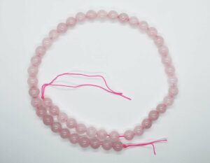 String Bead 8mm Rose Quartz