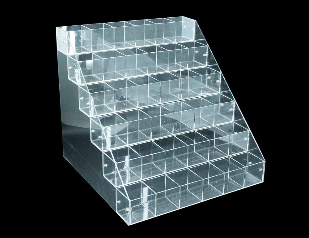 Display Acrylic 6 Rows 36 Comp