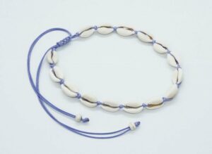 Necklace Shell Purple
