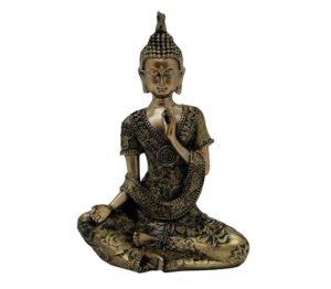 Buddha Sitting Gold 17cm (CLEARANCE)