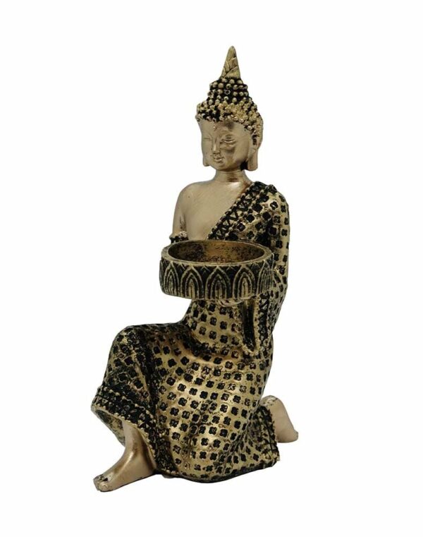 Buddha Sitting T-Light Holder (CLEARANCE)