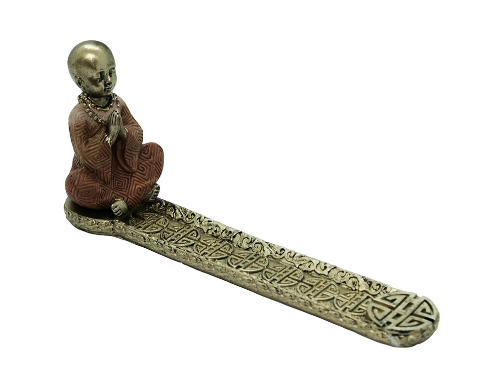 Ashcather Monk Sitting 22cm (CLEARANCE)