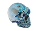 Skull Glass Aqua Aura 50mm