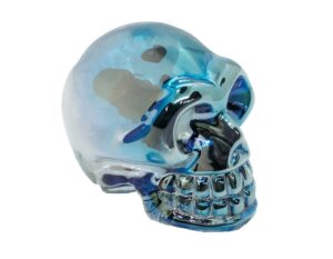 Skull Glass Aqua Aura 50mm