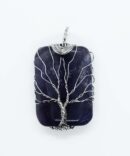 Pendant TOL Rect Amethyst