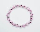 Bracelet Evil Eye Pink Metal