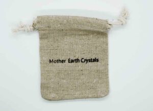 Pouch Linen Mother Earth Crystal. 10PCS