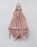 Chandelier Wood 25cm. (Various colours)