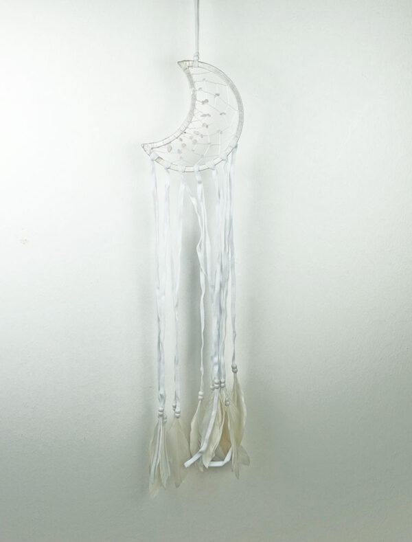 Dream Catcher Stone White Moon