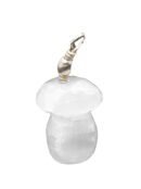 Selenite Pendant Mushroom 2cm