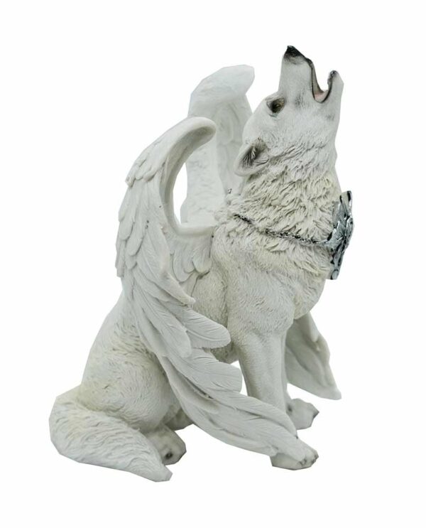 Wolf With Wings Howling