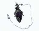 Pendulum Pentagram Vase Amethyst