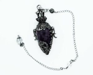 Pendulum Pentagram Vase Amethyst