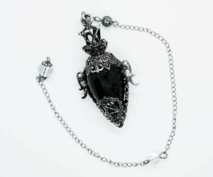 Pendulum Pentagram Vase Obsidian
