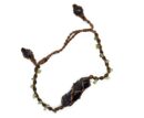 Bracelet Amethyst Wand Woven