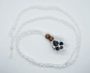 Necklace Woven For Tumble White Small (Tumble Stone Not Included)