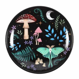 Trinket Dish Round Dark Forest