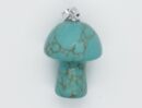 Pendant Mushroom Blue Howlite