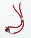Bracelet Evil Eye Heart Red