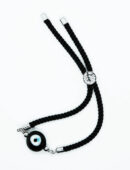 Bracelet Evil Eye Round Black